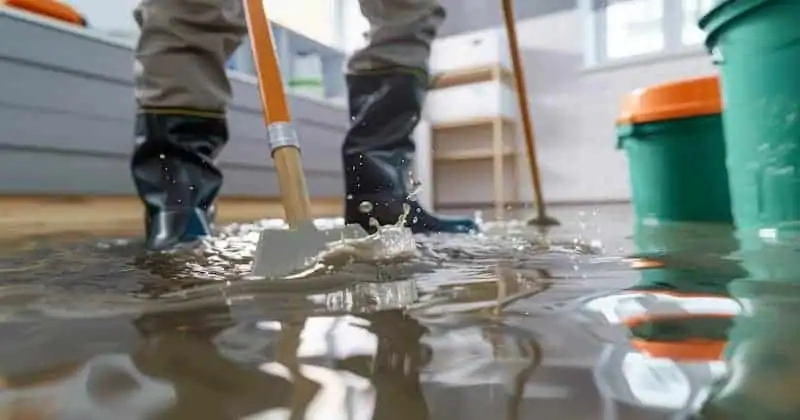 house water damage restoration service