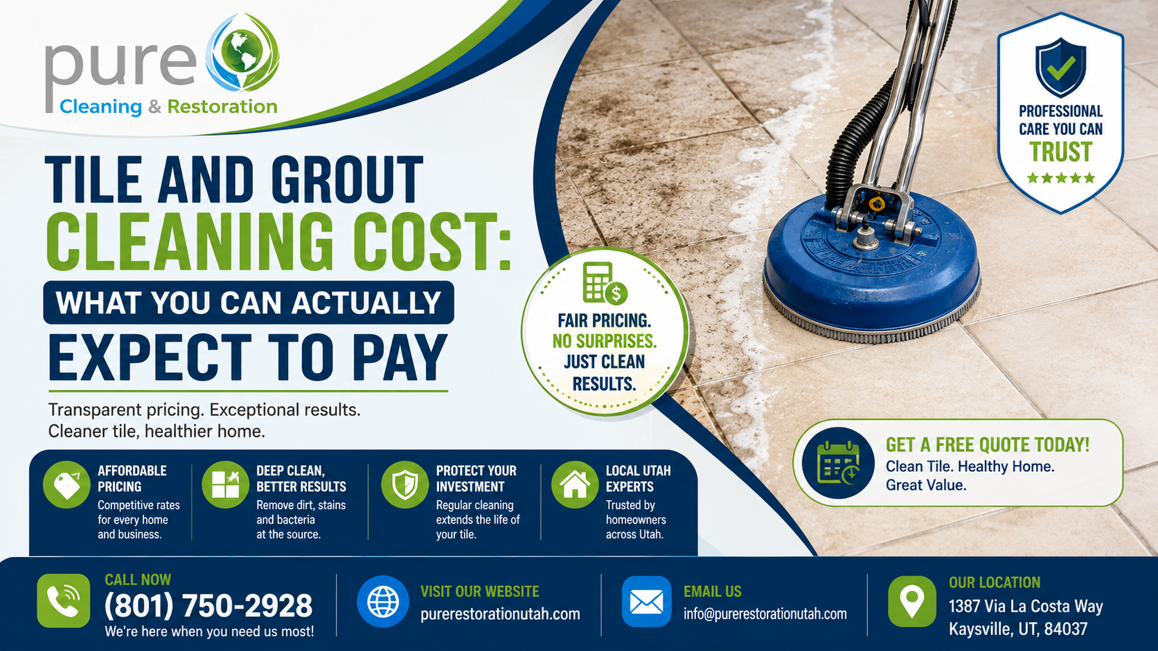 Tile and Grout Cleaning Cost